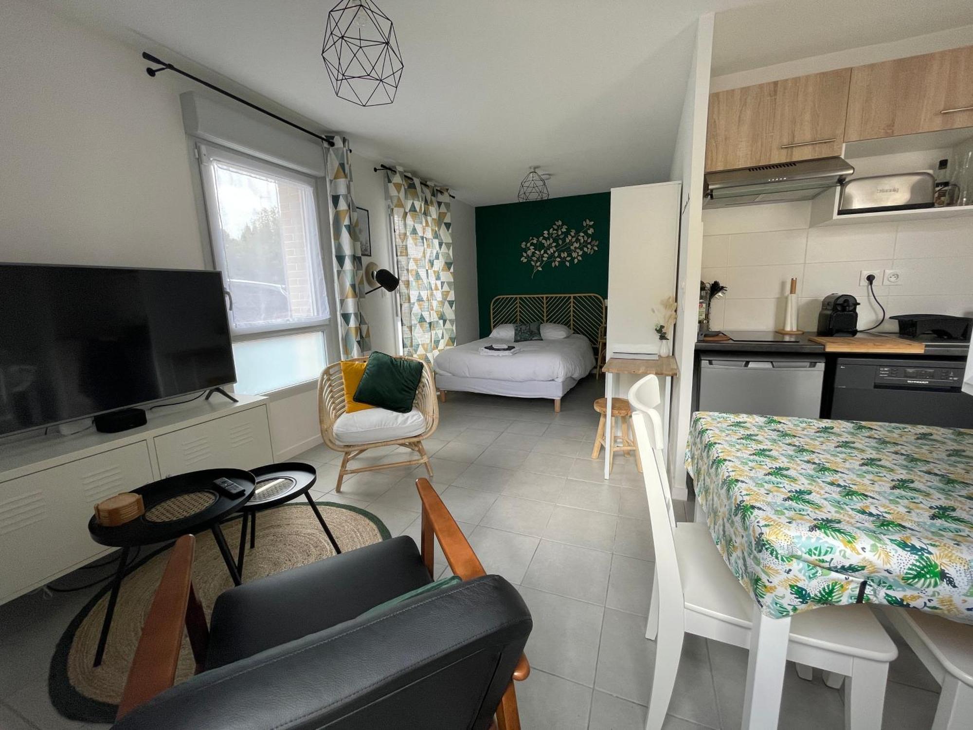 Minimes, Studio Cosy Tout Confort, Wifi, Parking Apartman Toulouse Kültér fotó