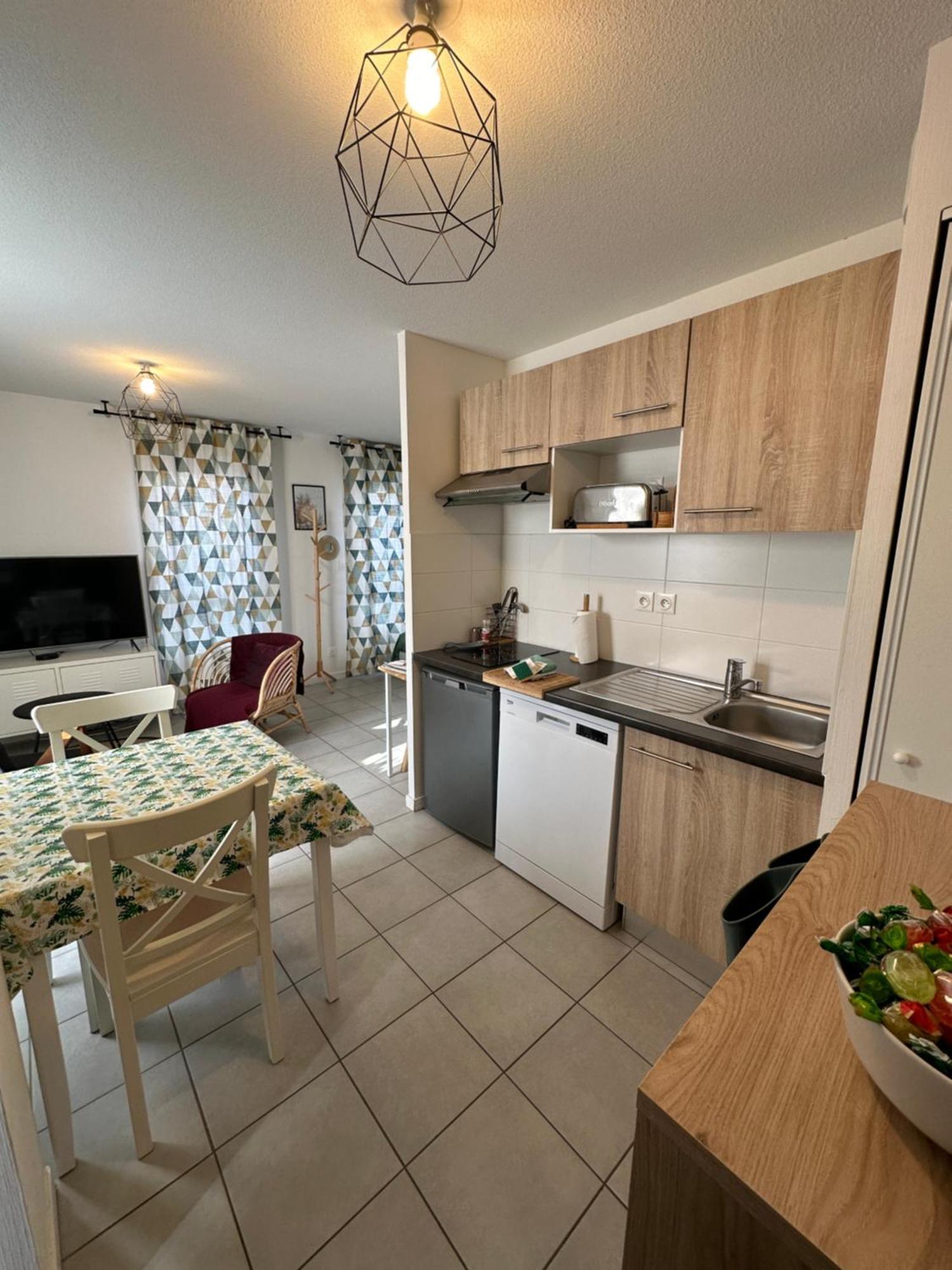Minimes, Studio Cosy Tout Confort, Wifi, Parking Apartman Toulouse Kültér fotó